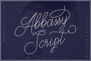 Abbassy Script: A Premium Handwritten Typeface for Editorial Design
