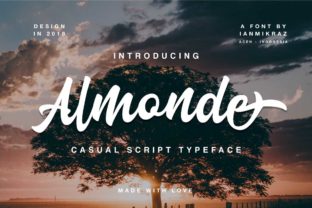 Almonde Script: The Elegant Typeface for Handmade Branding