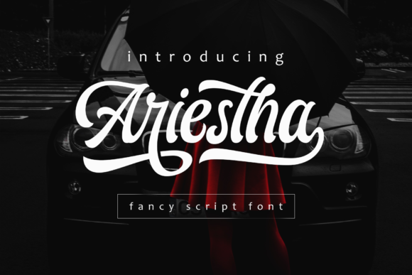 Ariestha Script: Elevating Brand Identity with a Premium Typeface