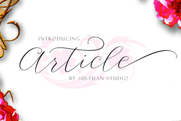 Article Script: A Modern Typeface for Elegant Campaign Design