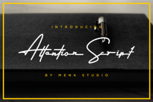 Attention Script: A Modern Handwritten Font for Real Business Branding