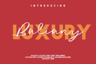 Baliany Script: Elevating Digital Brand Identity with Handwritten Style