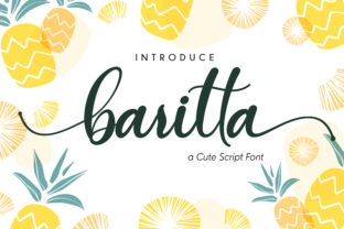 Baritta Script: A Lovely Typeface for Editorial Design