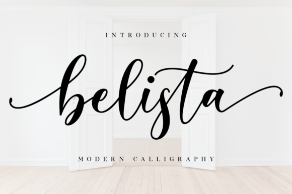 Belista Script: A Beautiful Typeface for Editorial Design