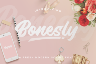 Bonesly Script: A Designer’s Review for Campaign Typography