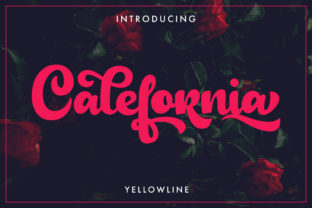 Calefornia Script: A Bold Handwritten Font for Eye-Catching Campaigns