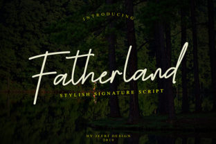 Fatherland Script: Elevating Brand Identity with Authentic Lettering