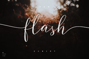 Flash Script: Elevating Editorial Design with Bold Handwritten Typography