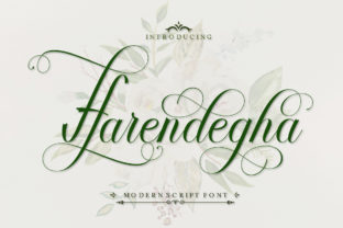 Harendegha Script: A Delightful Handwritten Typeface for Creative Brands