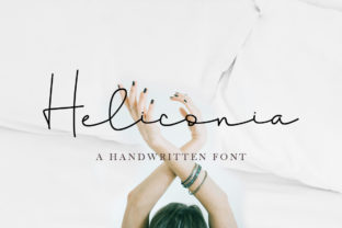 Heliconia Script: A Handwritten Typeface for Modern Web Design