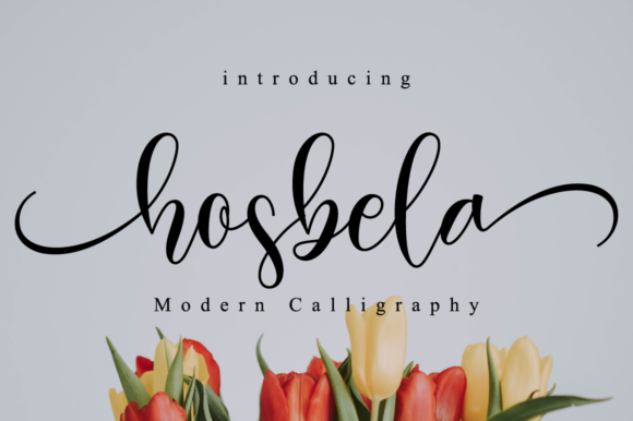 Hosbela Script: Elevate Your Brand Identity with Elegant Handwritten Typography