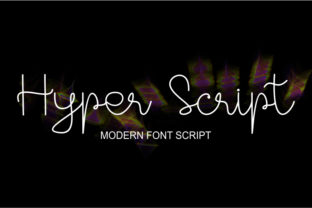Hyper Script Typeface Review: A Casual Script for Handmade Brands