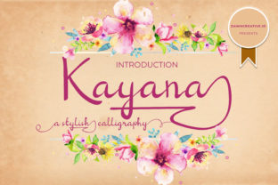 Kayana Script: A Bold Handwritten Typeface for Impactful Campaigns