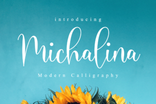 Michalina Script: A Summer Vibe Typeface for Handmade Brands