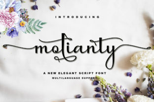 Molianty Script: A Romantic Typeface for Modern Branding