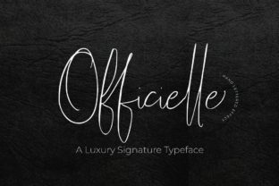 Officielle Script Font Review: A Modern Handwritten Typeface for Creative Branding