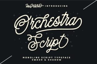 Orchestra Script: A Handwritten Typeface for Editorial Elegance