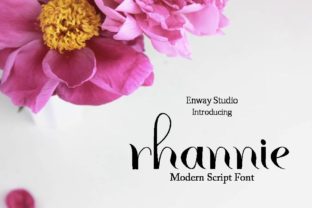 Rhannie Script: A Stylish Typeface for Digital Design