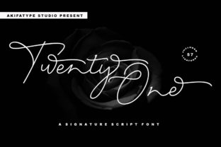Twenty One Script: A Bold Handwritten Typeface for Branding Projects