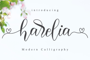 Upgrade Your Brand Identity With Harelia Script Typeface