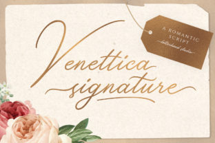 Venettica Signature Romantic Script: Elevating Digital Brand Identity