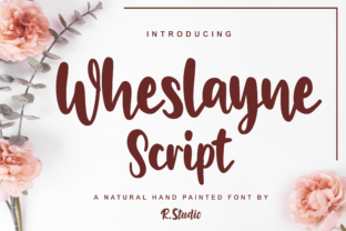 Wheslayne Script: A Handwritten Typeface for Editorial Design