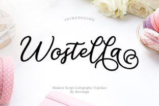 Wostella Script: Elevating Editorial Design with Handwritten Charm