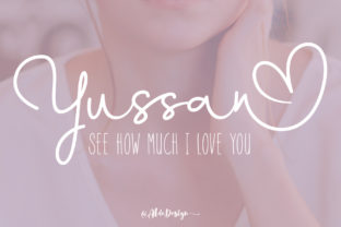 Yussan Script: A Handwritten Typeface for Editorial Design